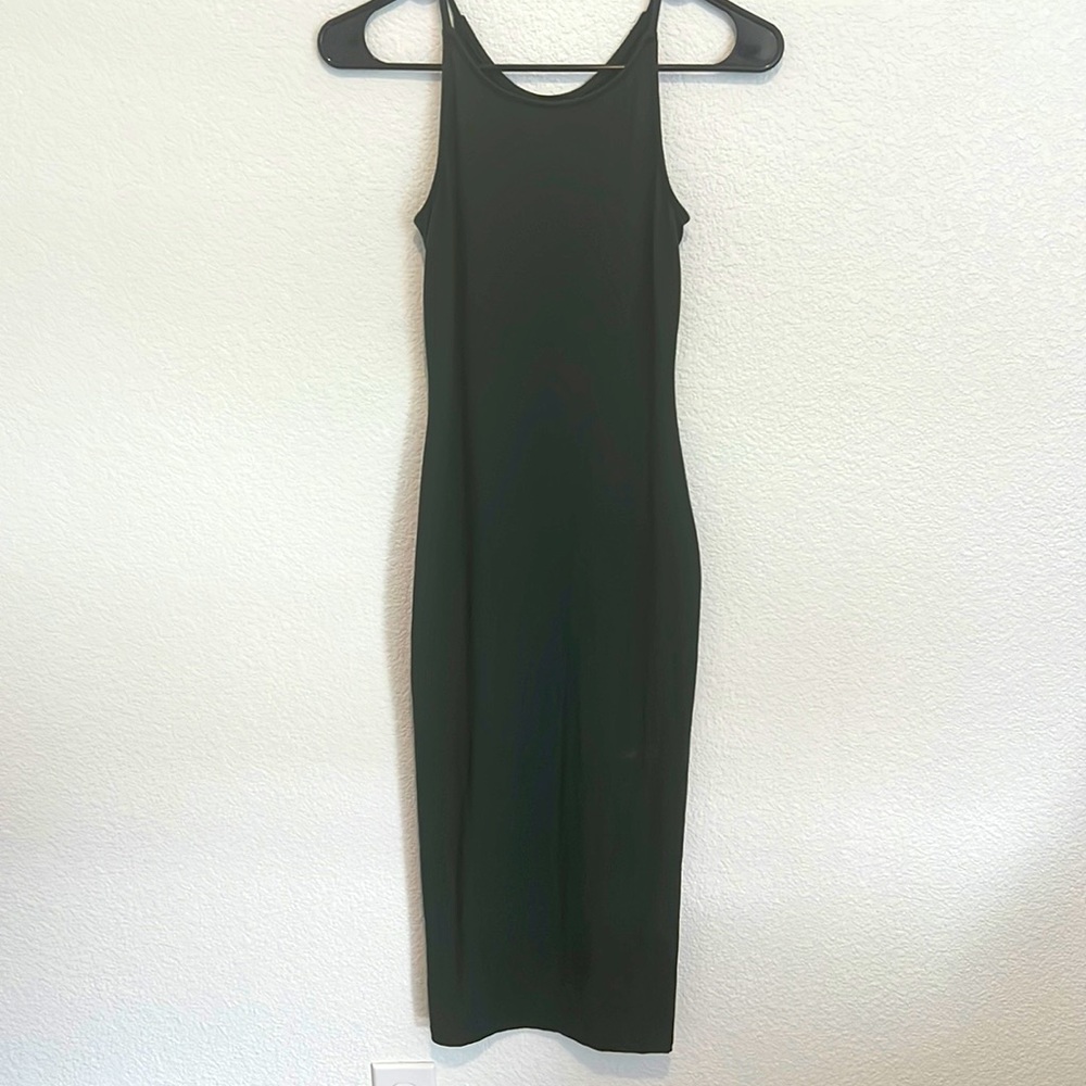Wet Seal Dark Green Mini Dress